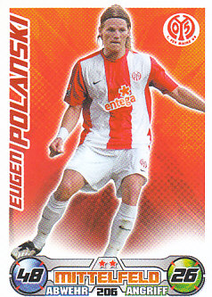 Eugen Polanski 1. FSV Mainz 05 2009/10 Topps MA Bundesliga #206